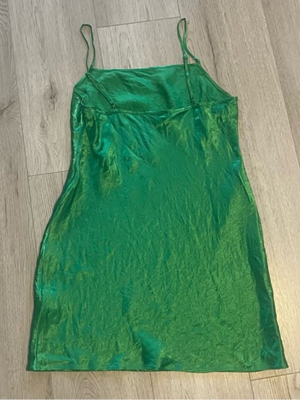 Aritzia Babaton Romero Satin Mini Slip Dress - Picture 2 of 5
